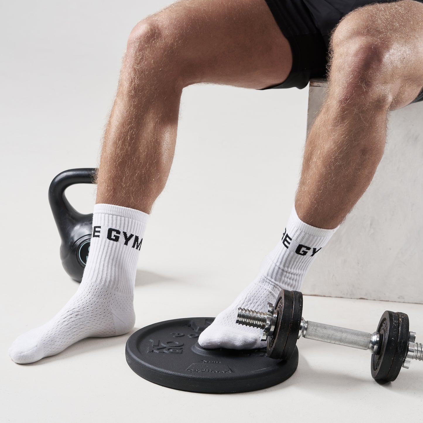 Gym Socks Lettering 1 Paar