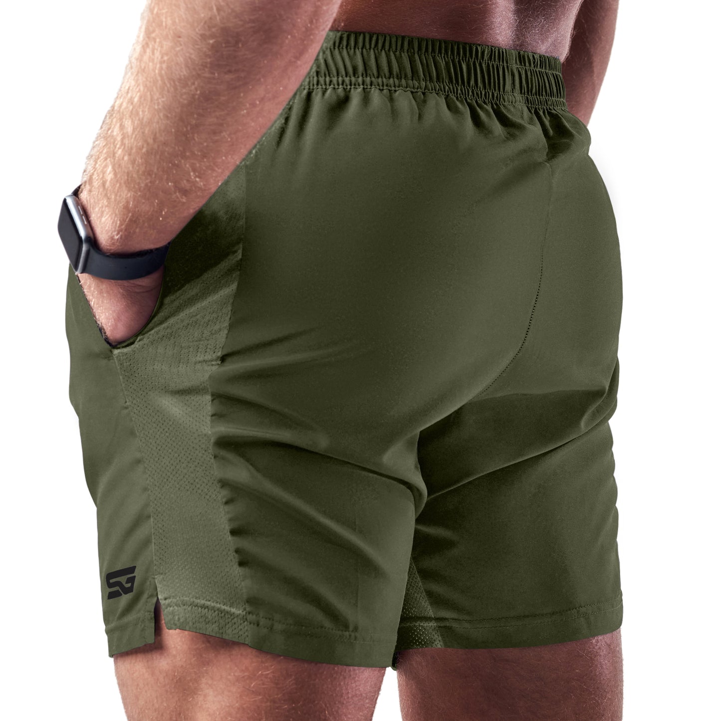 SPORT Shorts - Dunkelgrün