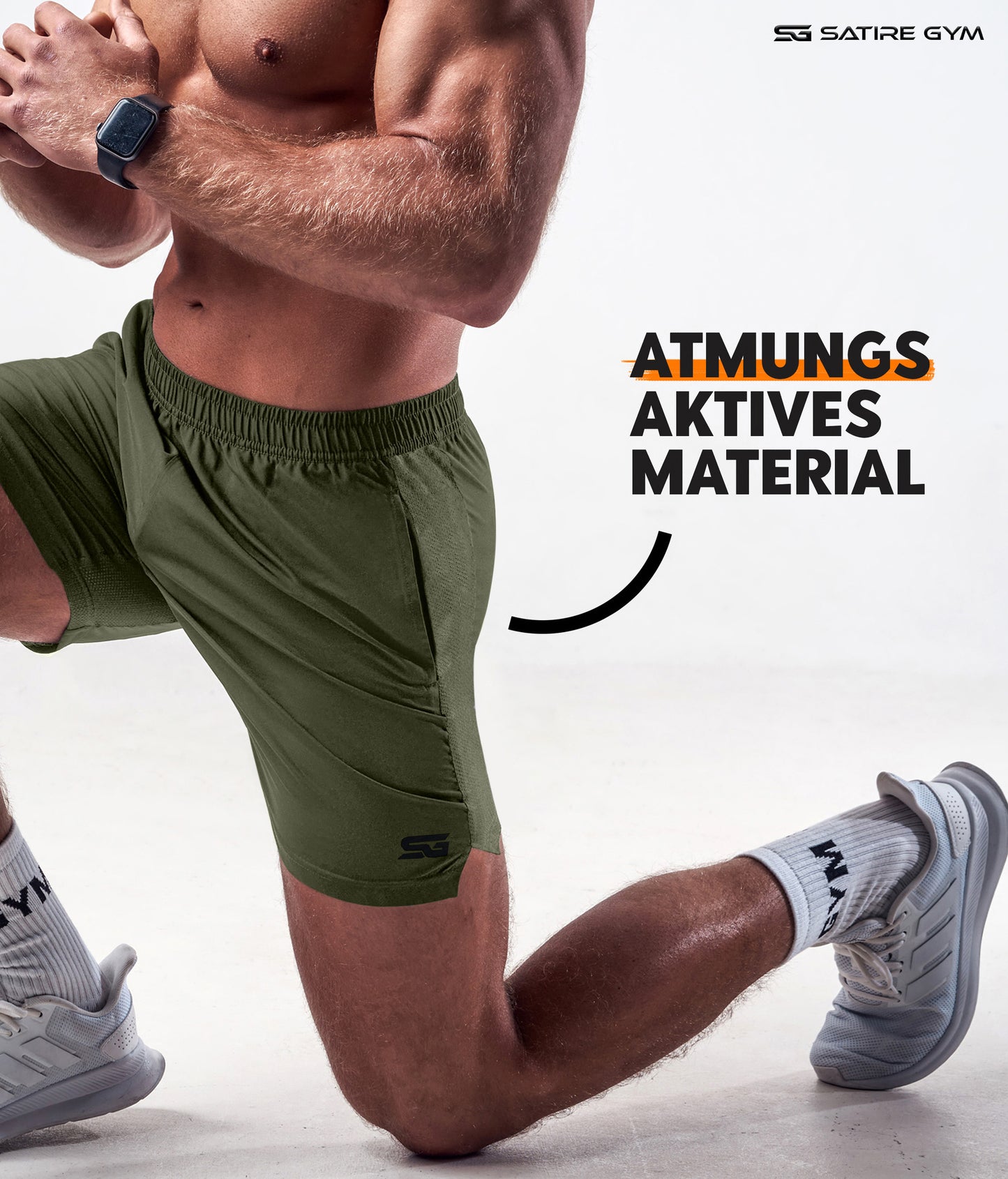 SPORT Shorts - Dunkelgrün