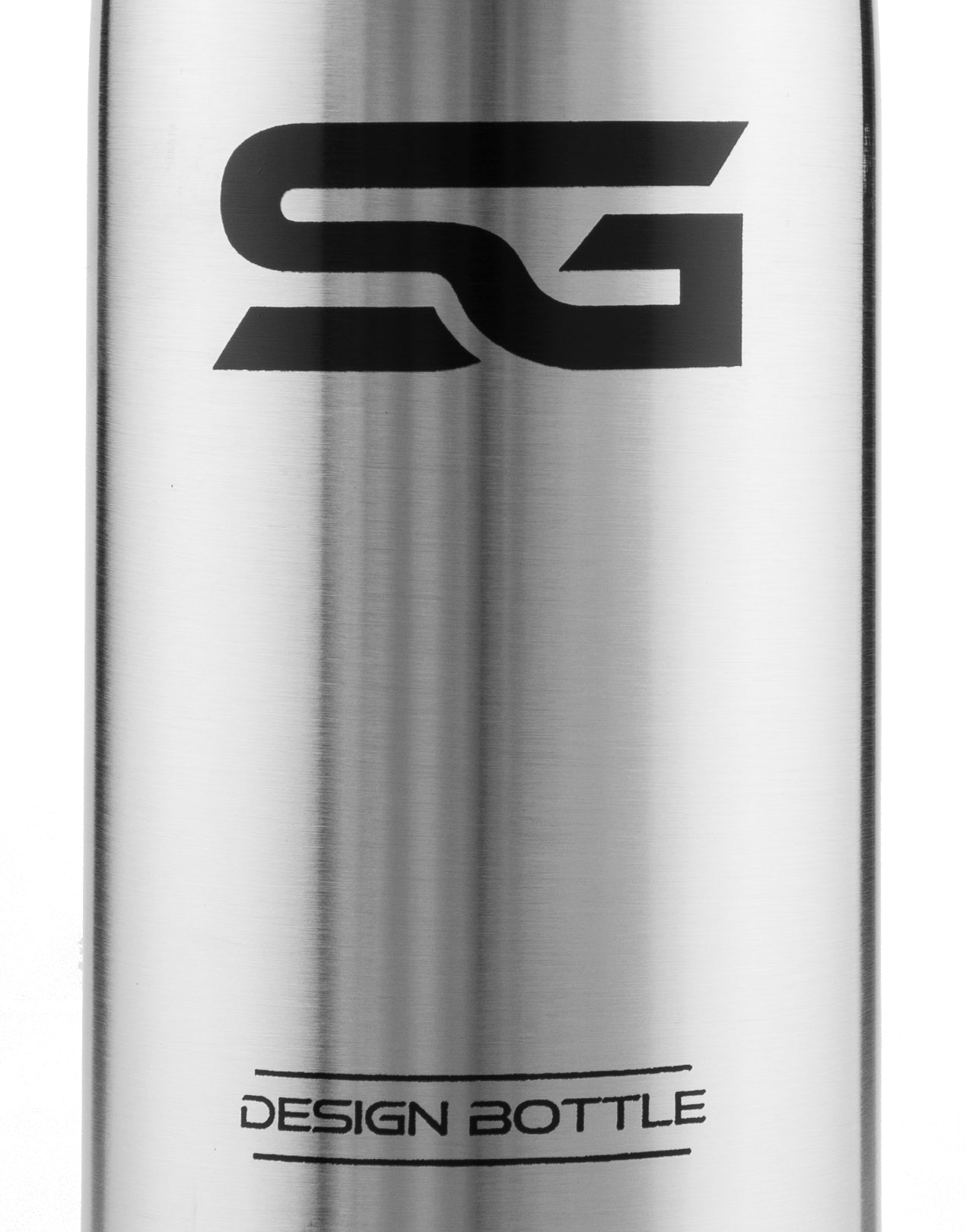 Design Wasserflasche aus Edelstahl