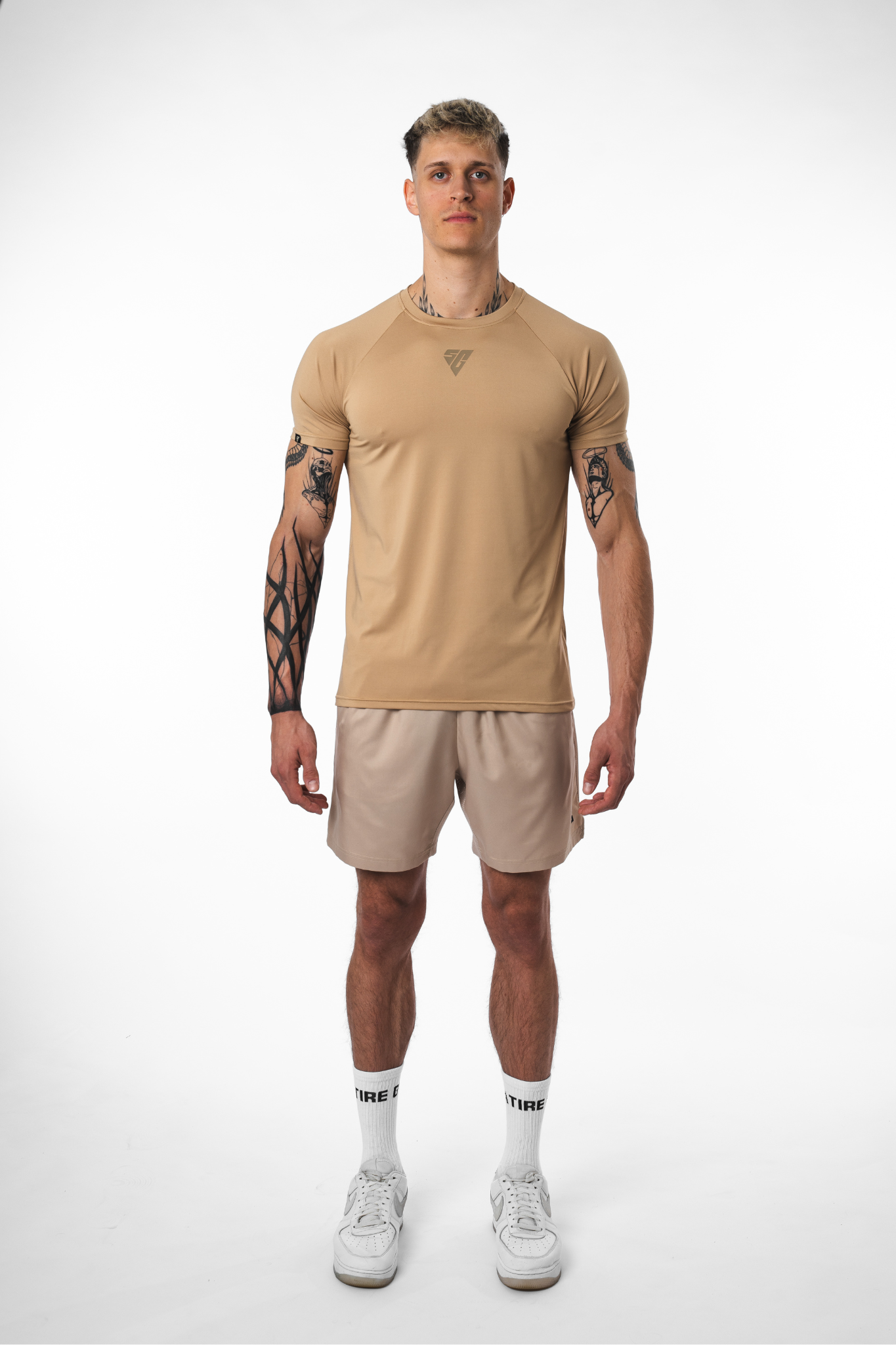 GOAT MESH T-Shirt - Sandfarben