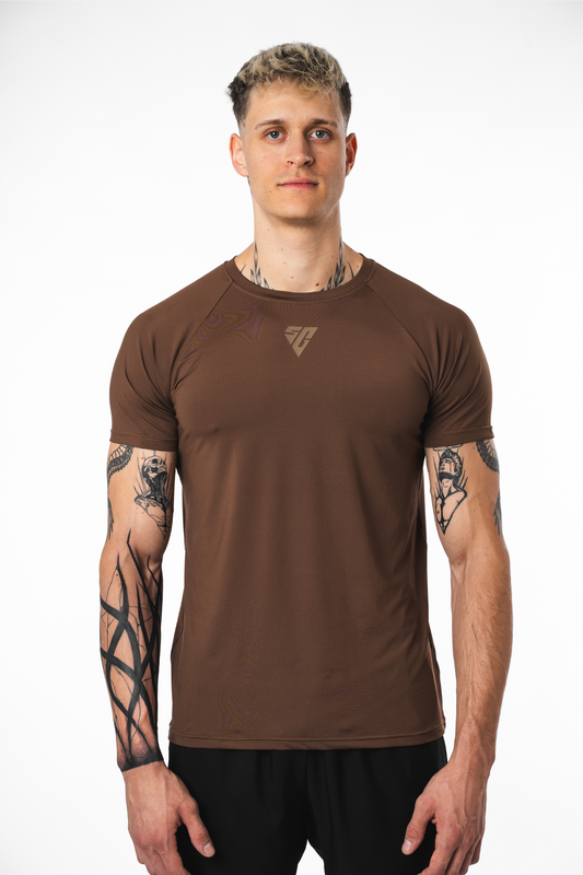 GOAT MESH T-Shirt - Braun