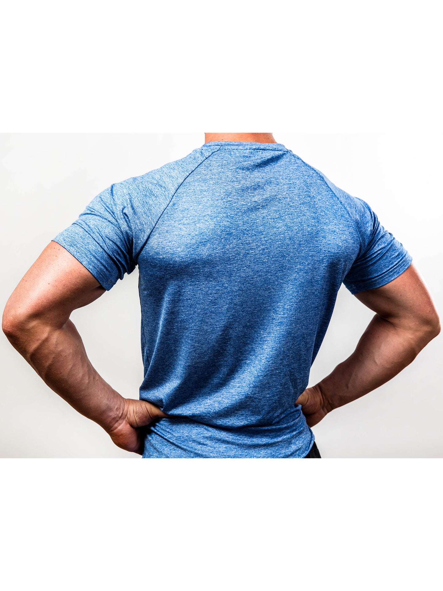 GOAT V1 T-Shirt - Blau meliert
