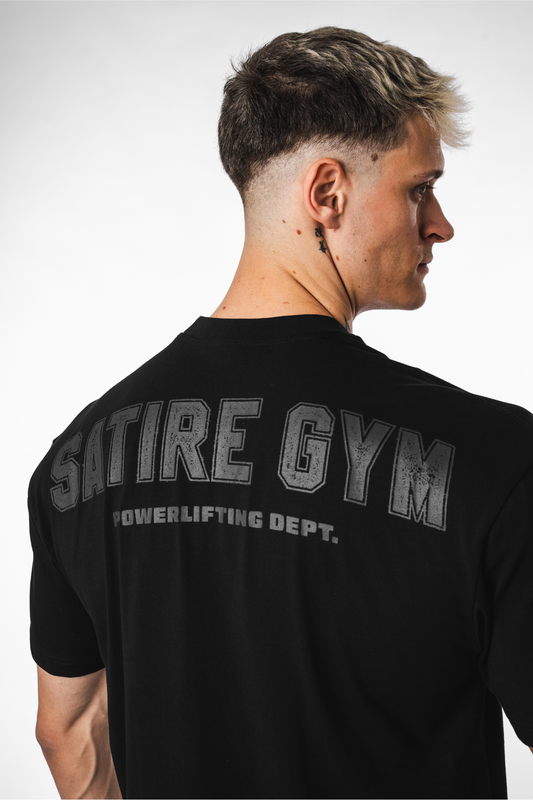 Oversized Hybrid Shirt - Powerlifting Dept. Backprint