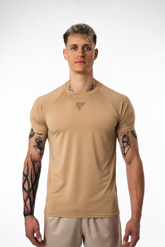 GOAT MESH T-Shirt - Sandfarben