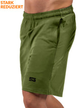 LOOSE FIT Shorts - Olivgrün
