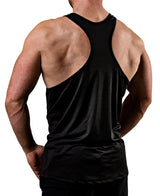 100% GESPRITZT schwarz Stringer - Satire Gym Fitness T-Shirt Gym wear 