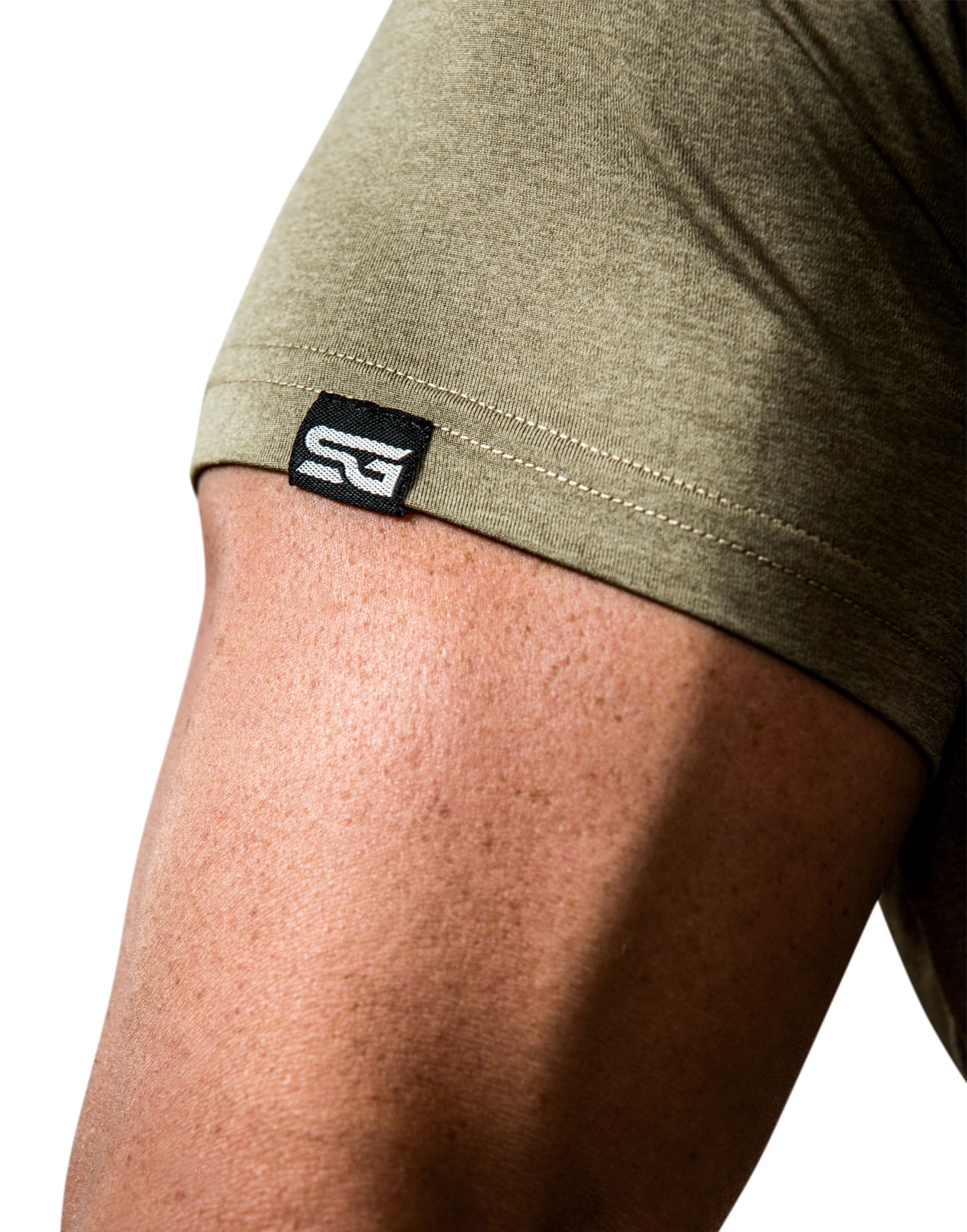 GOAT V1 T-Shirt - Khaki meliert