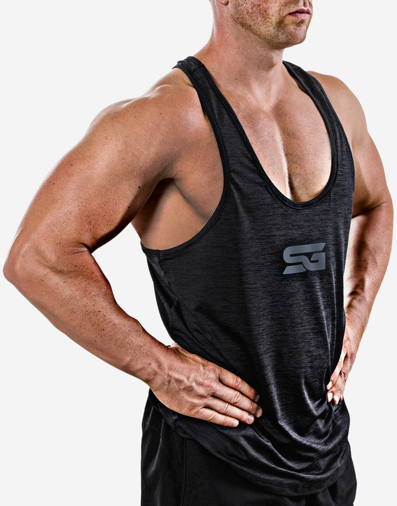 XPUMP Stringer - Schwarz meliert