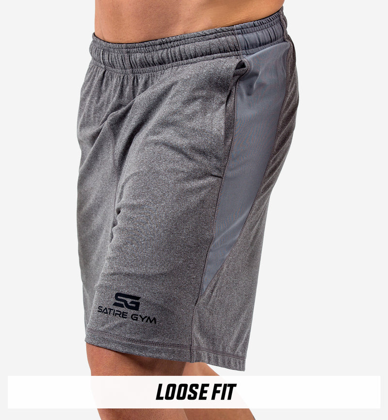 LOOSE FIT Shorts - Grau